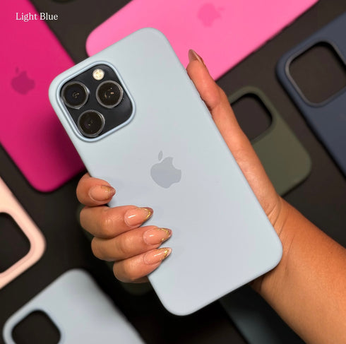 COVER SILICONE CASE MAGNETICO PARA IPHONE (VARIEDAD DE MODELOS)